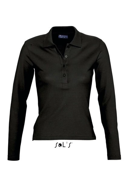 Tricou polo pentru dama, cu maneca lunga - Sol's Podium