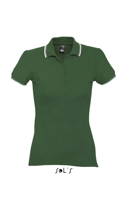 Tricou polo clasic, cu maneca scurta, pentru dama - Sol's Practice