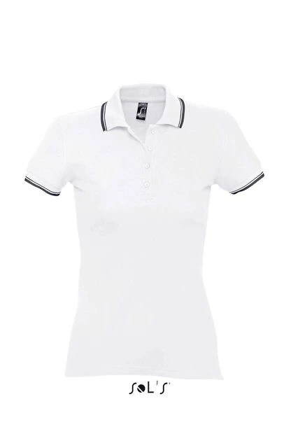 Tricou polo clasic, cu maneca scurta, pentru dama - Sol's Practice