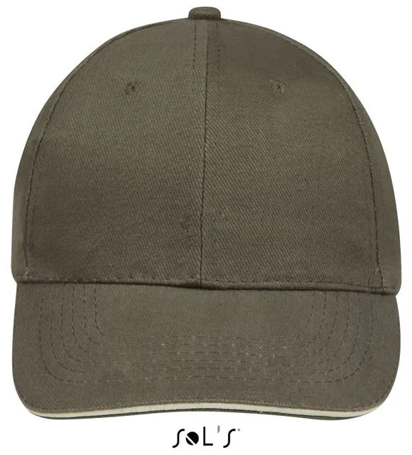 Șapcă SOL'S Buffalo SO88100 · 260 g/m², bumbac