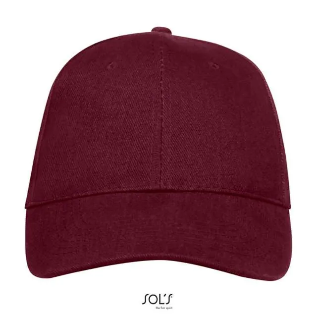 Șapcă SOL'S Buffalo SO88100 · 260 g/m², bumbac