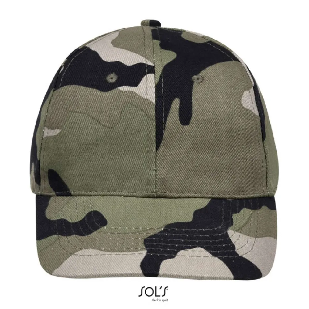 Șapcă SOL'S Buffalo SO88100 · 260 g/m², bumbac