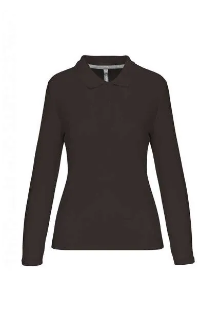 Tricou polo cu mânecă lungă damă Designed To Work WK277 · 200 g/m², bumbac / poliester