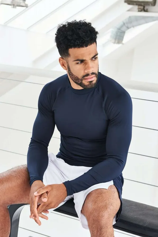 Tricou sport bărbați Just Cool Base Layer JC018 · 180 g/m², poliester / elastan