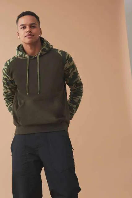 Hanorac cu glugă Just Hoods Baseball AWJH009 · 280 g/m², bumbac / poliester