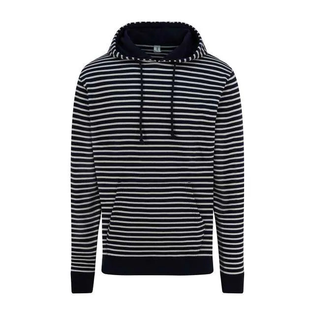 Hanorac unisex, design cu dungi - marinar