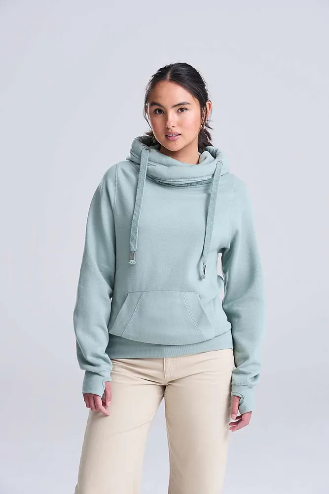 Hanorac cu glugă Just Hoods Cross AWJH021 · 330 g/m², bumbac / poliester