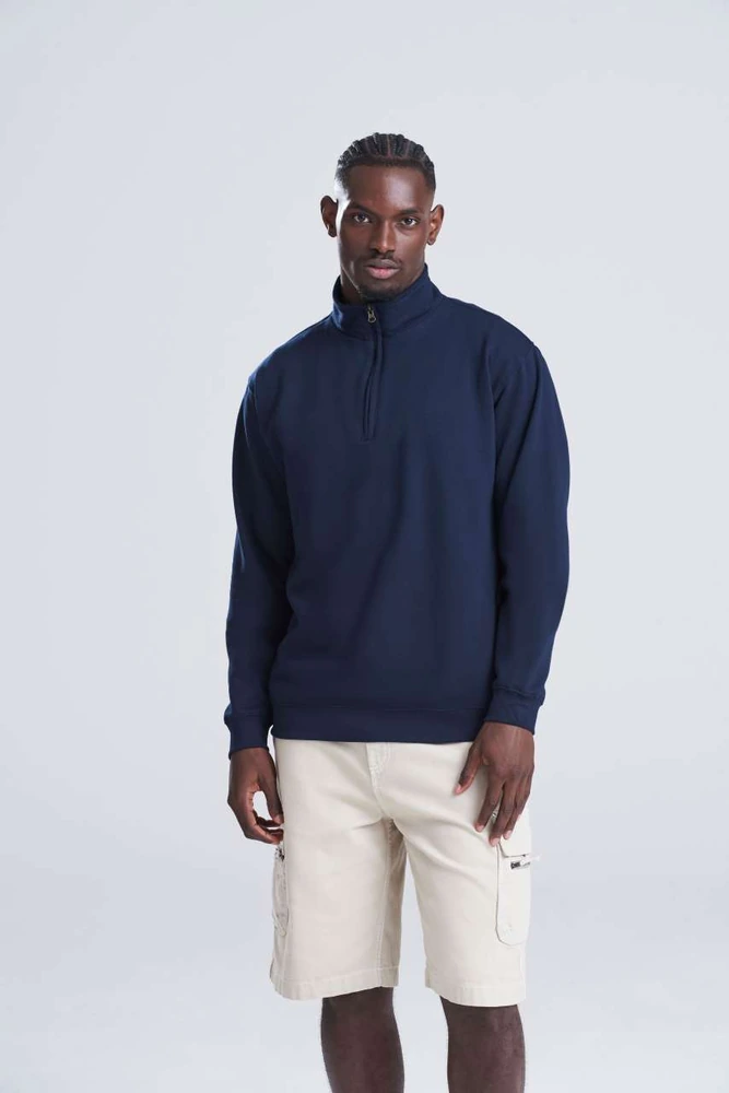 Bluză Just Hoods Sophomore 1/4 AWJH046 · 280 g/m², bumbac / poliester