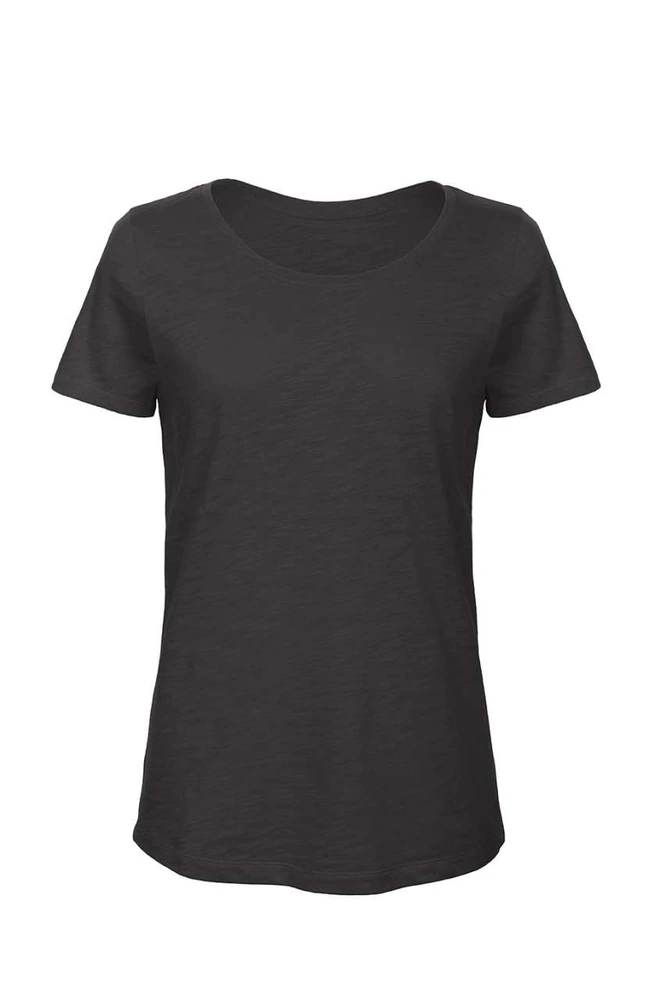 Tricou damă B&C Inspire Slub BCTW047 · 120 g/m², bumbac / bumbac organic