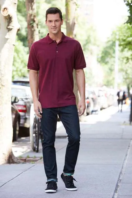 Tricou polo Gildan Ultra Cotton Pique GI3800 · 214 g/m², bumbac