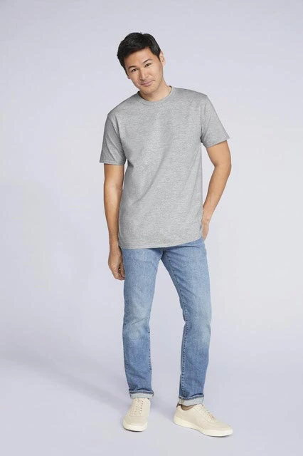 Tricou Gildan Premium Cotton GI4100 · 185 g/m², bumbac