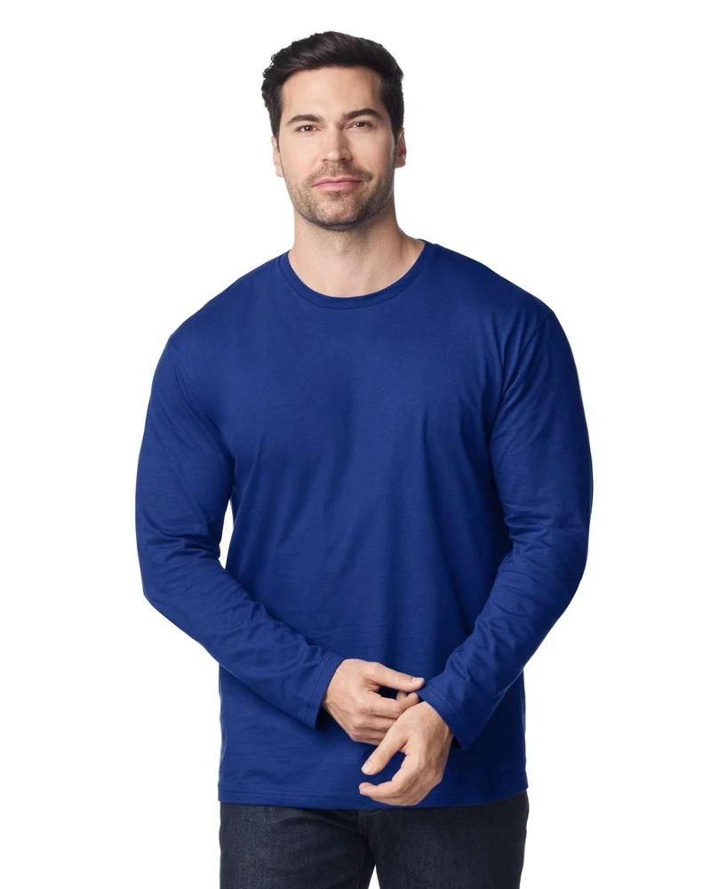 Tricou cu mânecă lungă Gildan Softstyle GI64400 · 150 g/m², bumbac