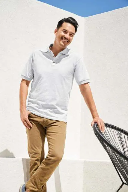 Tricou polo Gildan Dryblend GI8800 · 203 g/m², bumbac / poliester