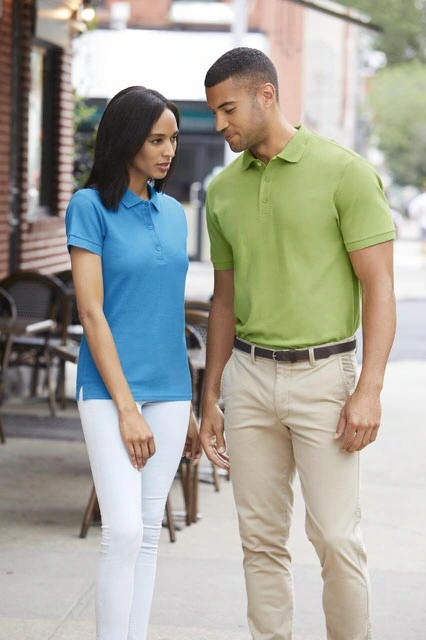 Tricou polo damă Gildan Premium Cotton Double Piqué GIL85800 · 223 g/m², bumbac