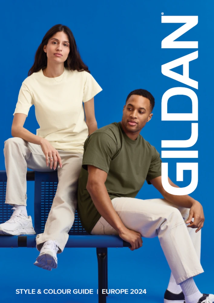 Produs promoțional Gildan Style Color Guide 2024 GISCG2024