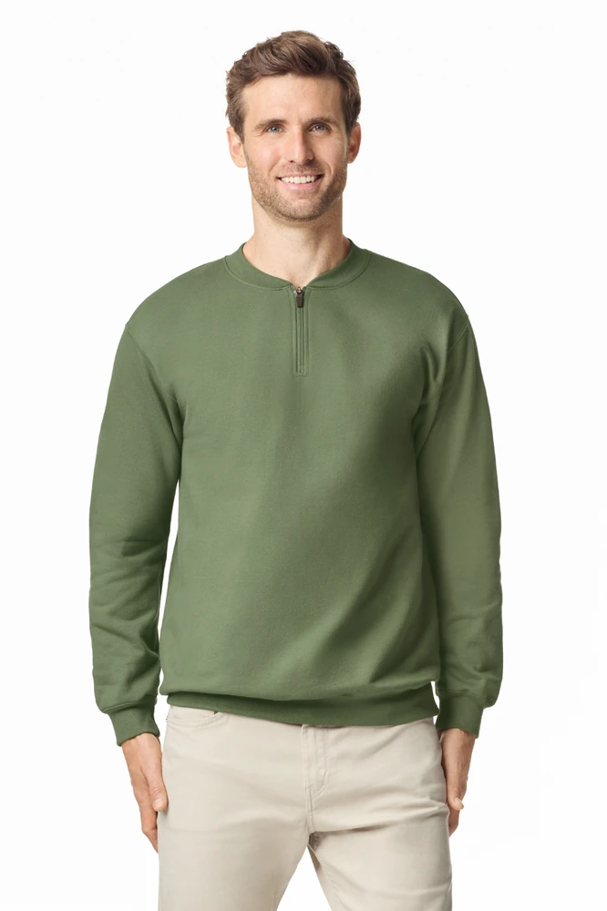 Polar bărbați Gildan Softstyle Midweight 1/4 GISF008 · 285 g/m², bumbac / poliester