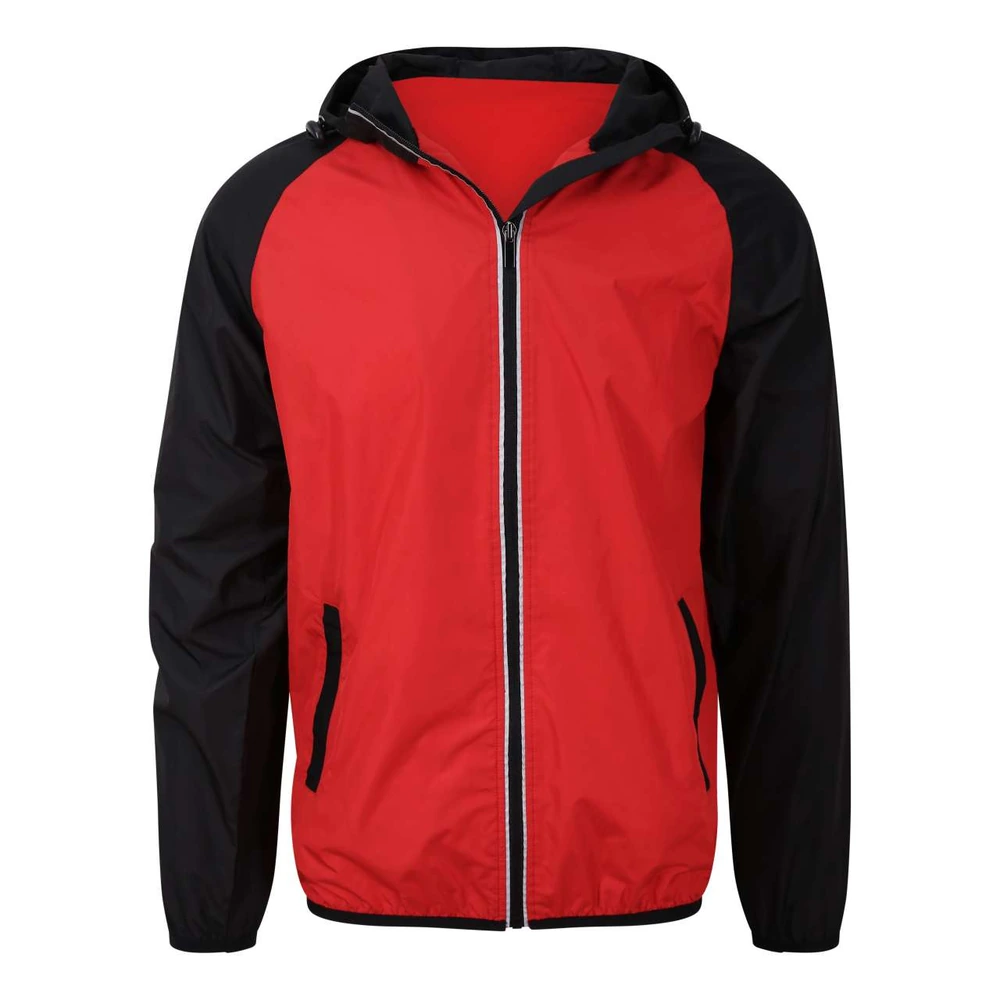 Geacă de vânt Just Cool Contrast Windshield JC062 · 70 g/m², poliester