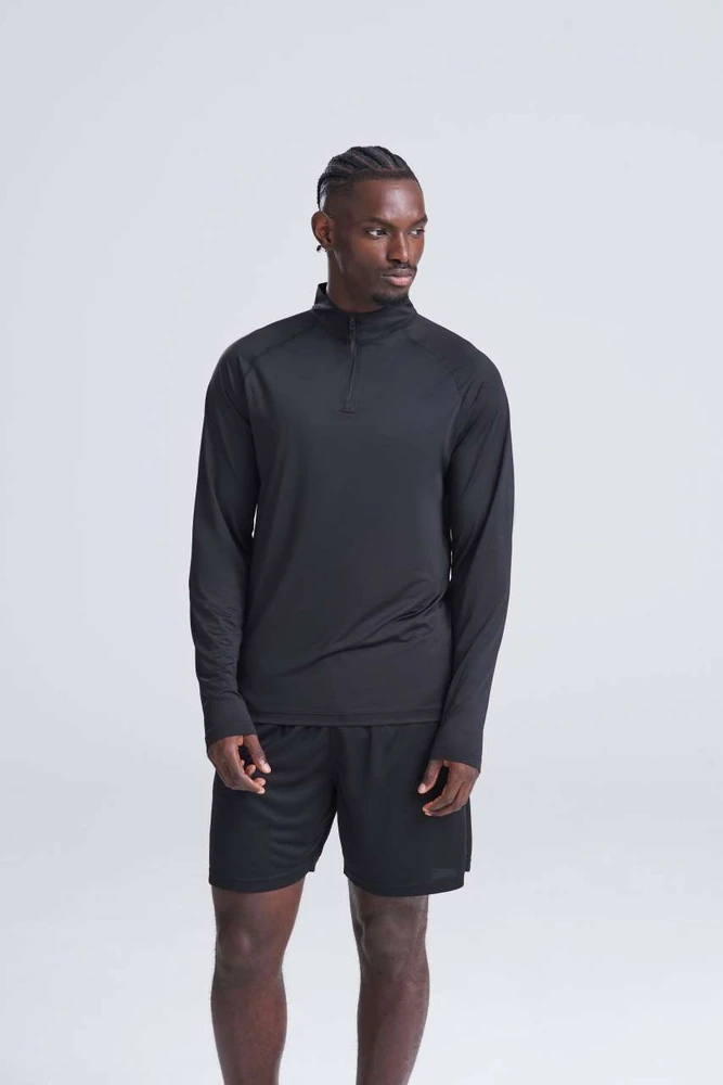 Bluză Just Cool Lightweight Active 1/4 JC230 · 145 g/m², poliester / poliester reciclat
