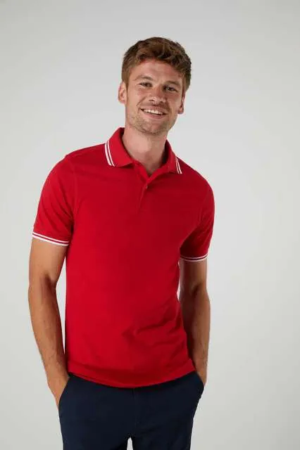 Tricou polo Just Polos Stretch Tipped JP003 · 200 g/m², bumbac / elastan