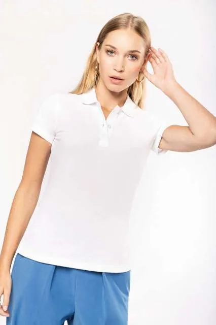Tricou polo damă Kariban Organic 180 Piqué KA2026 · 180 g/m², bumbac / bumbac organic