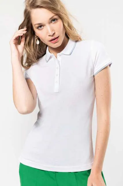 Tricou polo damă Kariban KA251 · 220 g/m², bumbac