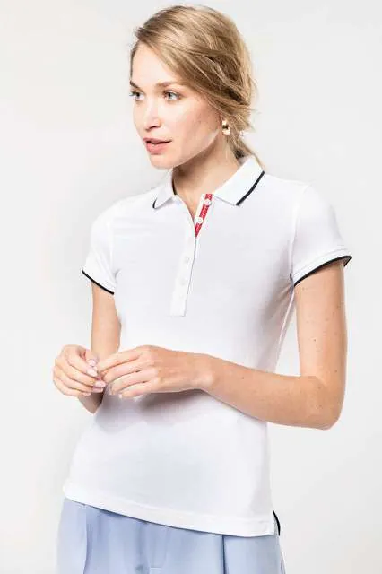 Tricou polo damă Kariban Piqué Knit KA252 · 220 g/m², bumbac