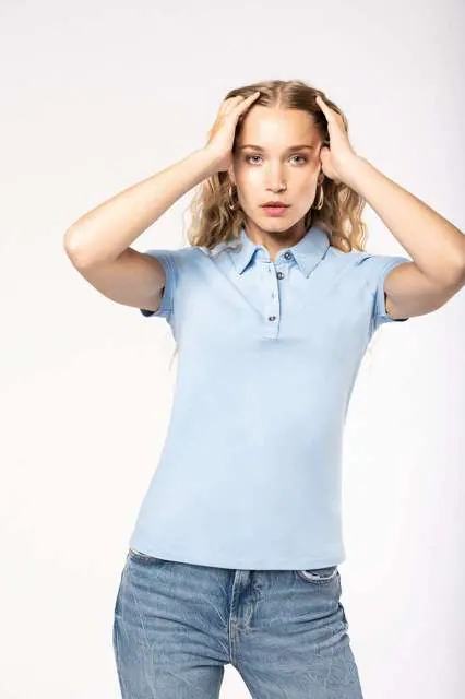 Tricou polo damă Kariban KA263 · 180 g/m², bumbac