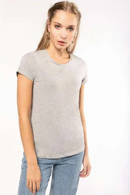 Tricou damă Kariban KA3013 · 160 g/m², bumbac / elastan