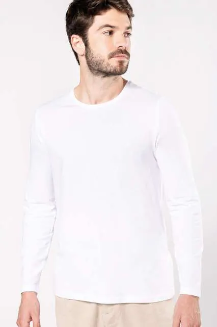 Tricou cu mânecă lungă bărbați Kariban KA3016 · 160 g/m², bumbac / elastan
