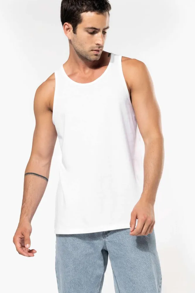 Maiou bărbați Kariban Eco-Friendly Tanktop KA3023IC · 140 g/m², bumbac / bumbac organic