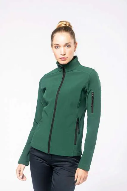 Geacă softshell damă Kariban KA400 · 300 g/m², poliester / elastan
