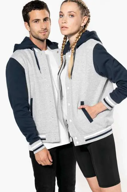 Jachetă Kariban Teddy Hood KA4003 · 320 g/m², bumbac / poliester