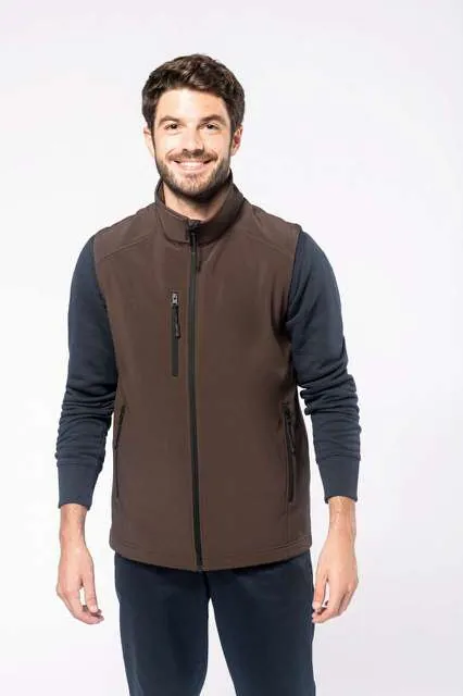 Vestă softshell bărbați Kariban KA403 · 300 g/m², poliester / elastan