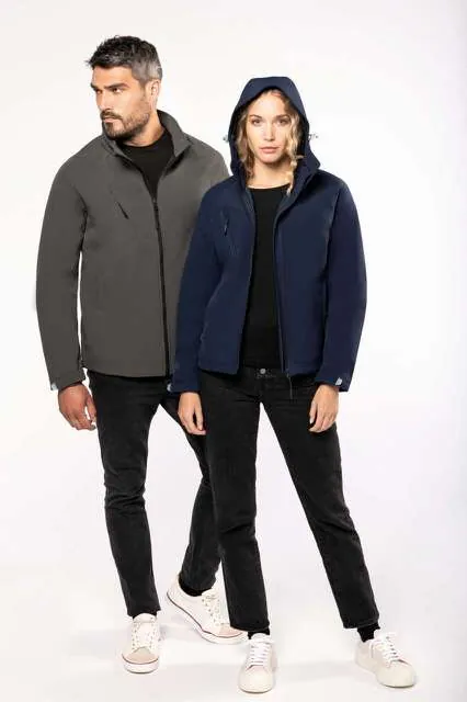 Geacă softshell bărbați Kariban Detachable KA413 · 340 g/m², poliester / elastan