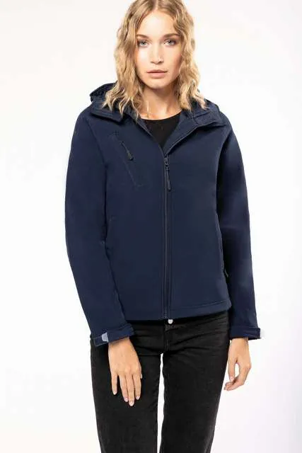 Geacă softshell damă Kariban Detachable KA414 · 340 g/m², poliester / elastan