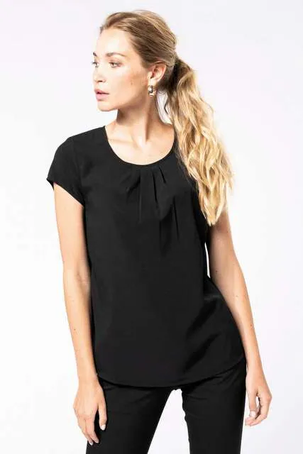 Cămașă damă Kariban Crepe Blouse KA5002 · 85 g/m², poliester