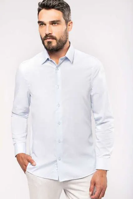 Cămașă bărbați Kariban Cotton Poplin KA513 · 125 g/m², bumbac