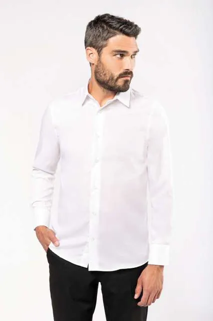 Cămașă bărbați Kariban Non-Iron KA522 · 115 g/m², bumbac