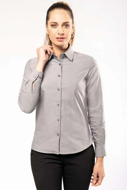 Cămașă damă Kariban Oxford KA534 · 135 g/m², bumbac / poliester