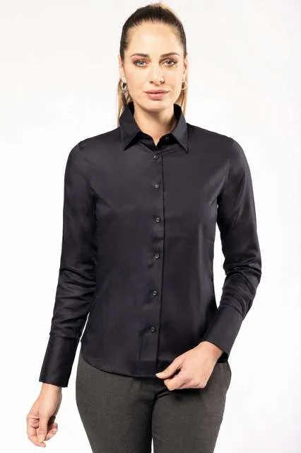 Cămașă damă Kariban Non-Iron KA538 · 115 g/m², bumbac