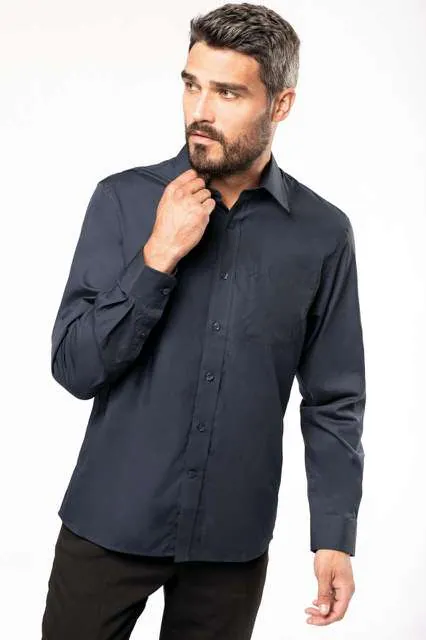 Cămașă bărbați Kariban Cotton Poplin KA541 · 125 g/m², bumbac