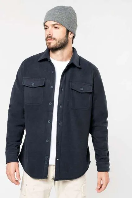Cămașă bărbați oversize Kariban Sherpa-Lined Overshirt KA582 · 360 g/m², poliester