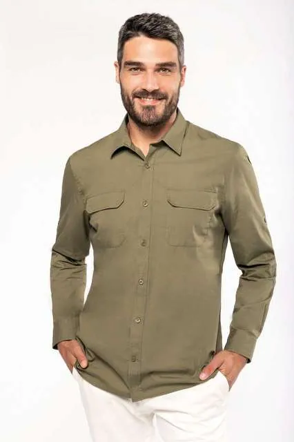 Cămașă bărbați Kariban Safari KA590 · 120 g/m², bumbac