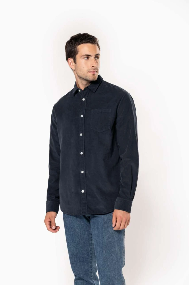 Cămașă bărbați Kariban Corduroy KA599 · 150 g/m²