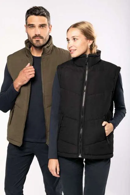 Vestă matlasată Kariban Lined KA6118 · 525 g/m², poliester / lână