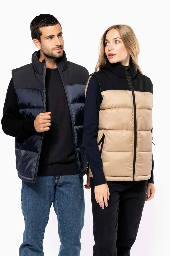 Vestă matlasată Kariban Bi-Tone Padded KA6162 · 65 g/m²