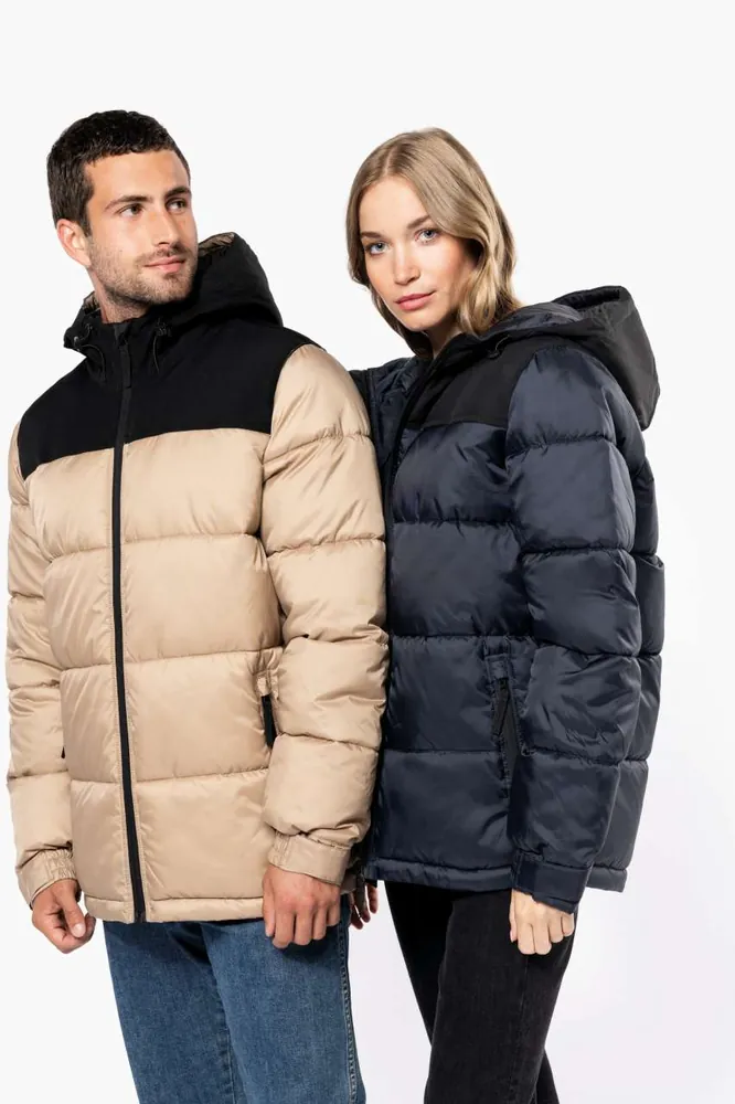 Geacă de iarnă Kariban Bi-Tone Padded Hood KA6163 · 65 g/m², poliamidă