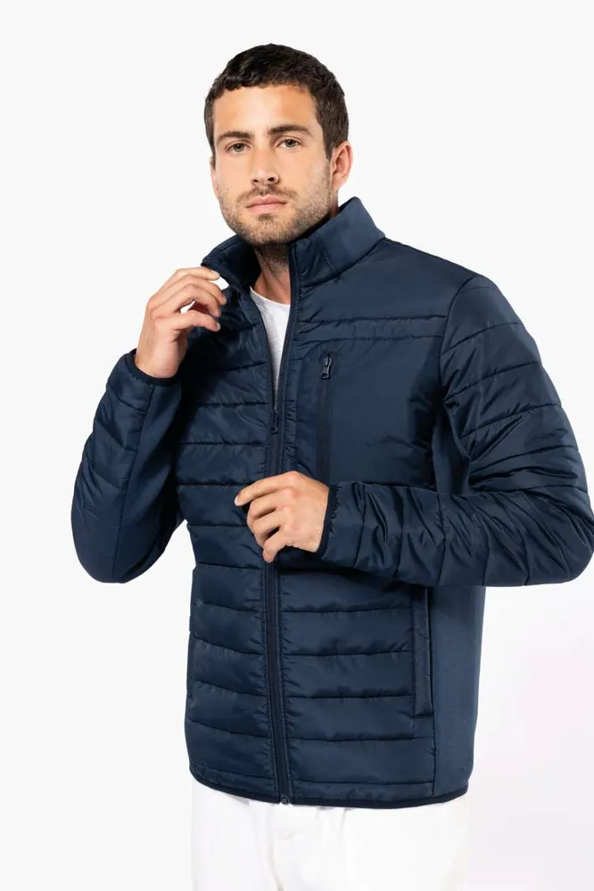 Geacă de iarnă bărbați Kariban Bi-Material Padded KA6171 · 70 g/m², poliester / elastan