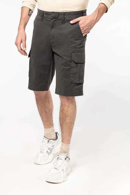 Pantaloni scurți bărbați Kariban Multipocket KA754 · 245 g/m², bumbac / elastan