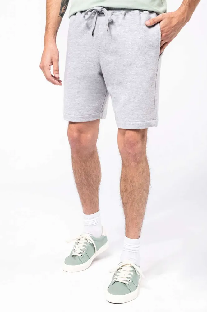 Pantaloni scurți bărbați Kariban Eco-Friendly French Terry KA757 · 300 g/m², bumbac / bumbac organic